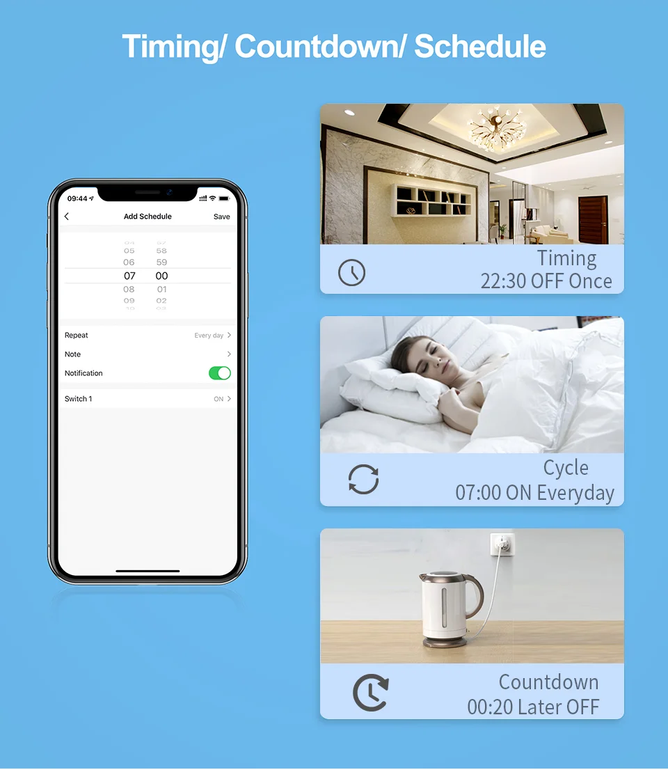 16A Tuya Mini DIY Smart Switch Wi-Fi APP remote bidirectional control support Alexa Google home 2-Way WiFI Mini Smart Switch - Image 11