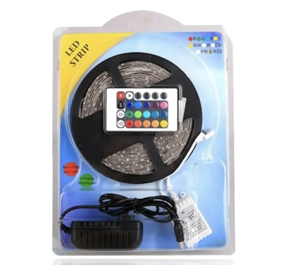 LED Strip Light RGB 5050 SMD 2835 Flexible Waterproof Ribbon DIY Led Light Strip RGB Tape Diode Bluetooth Wifi Controller Power - Image 9