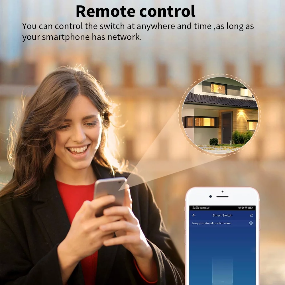 16A Tuya Mini DIY Smart Switch Wi-Fi APP remote bidirectional control support Alexa Google home 2-Way WiFI Mini Smart Switch - Image 4