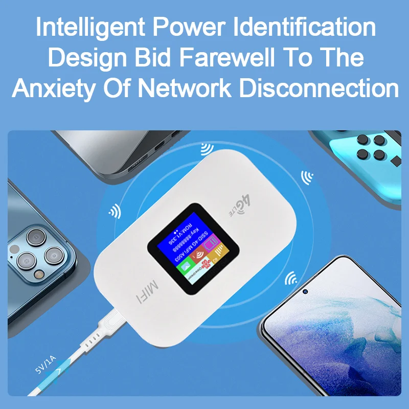 4G Lte Router Wireless Wifi Portable Modem Mini Outdoor Hotspot Pocket Mifi 150mbps Sim Card Slot Repeater 3000mah - Image 4