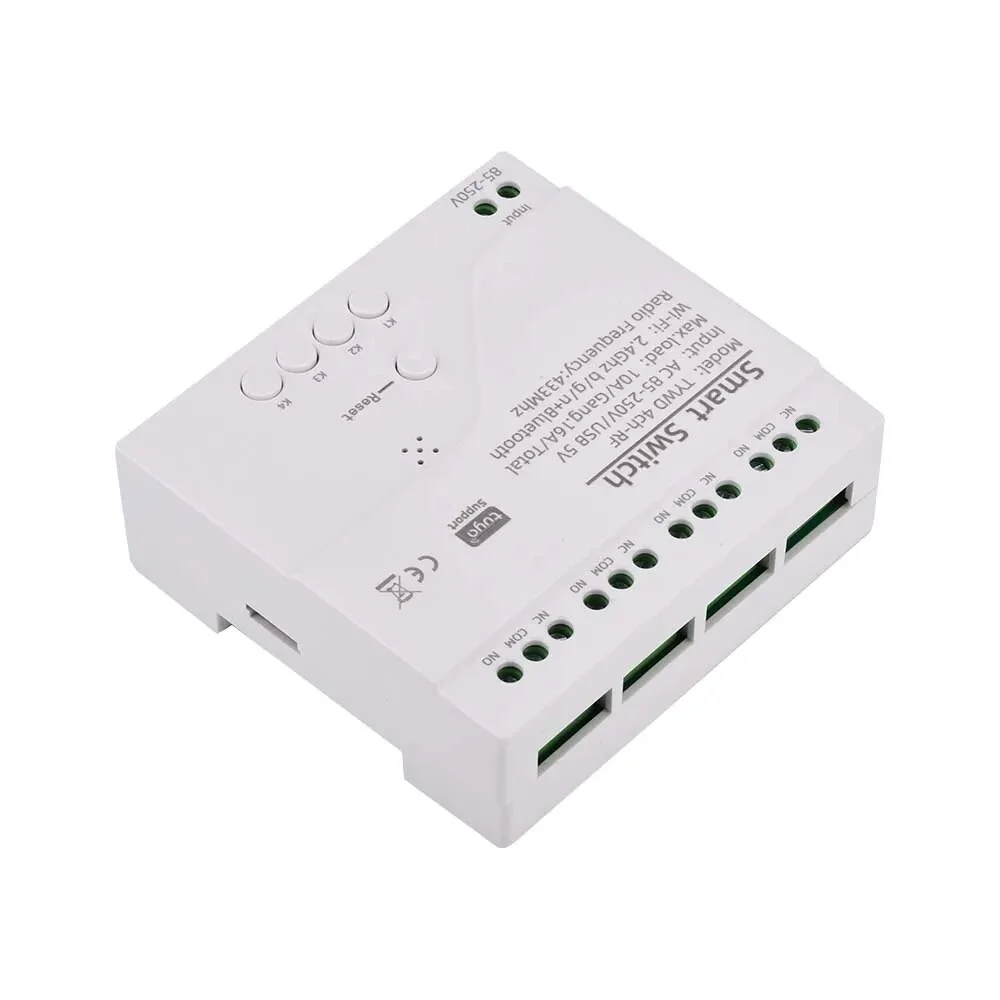 Tuya Smart Wifi Motor Switch Module 5V 12V 32V 220V RF 433 Radio Remote Control 4 Channels Inching Relay for Alexa Google Home - Image 2