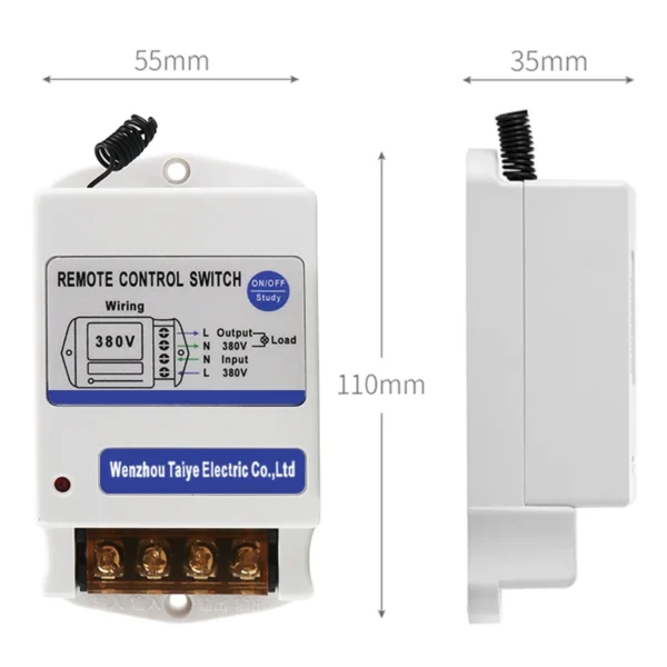 Mini Remote Control Agricultural Water Pump Switch 220V Wireless Industrial Switch for Motor 1KM 3KM 5KM remote watering - Image 2