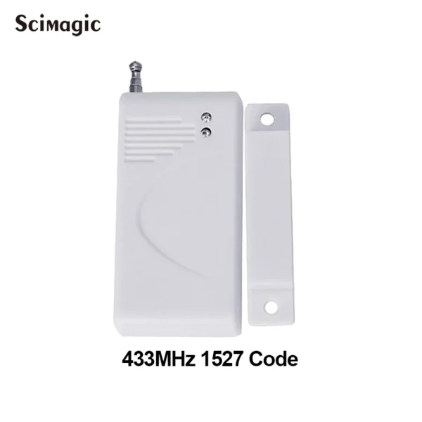 433MHz Two-way Magnetic Sensor Wireless Door Window Open Close Detector Contact Alarm System For GSM Home Security - Image 3