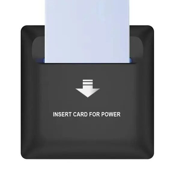 Tuya Wi-Fi Card Power Switch Key Card Electricity Recognition Switch Panel Energy Saving Card Sensing 40A Power Switch for Hotel